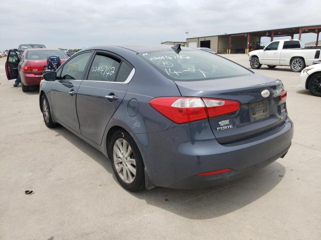 Photo 3 from auction – 2014 KIA FORTE EX with VIN KNAFX4A89E5172875