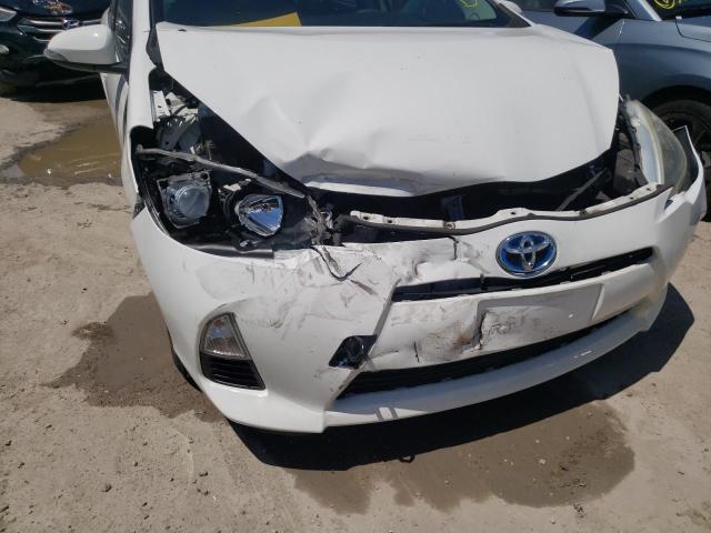 Photo 9 from auction – 2012 TOYOTA PRIUS C with VIN JTDKDTB34C1025066