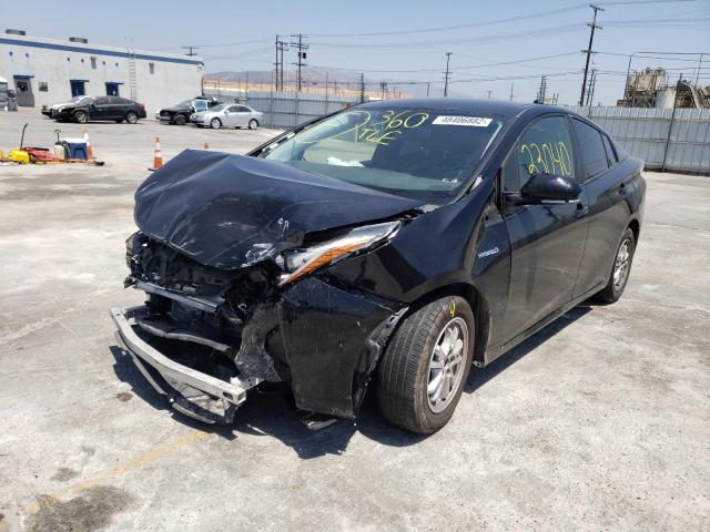Photo 2 from auction – 2018 TOYOTA PRIUS with VIN JTDKBRFU3J3083182