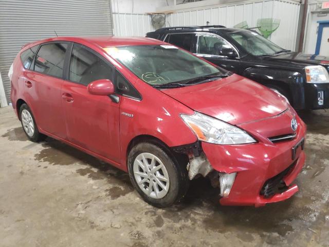TOYOTA PRIUS V 2012 with VIN JTDZN3EUXC3099953 - Photo from auction