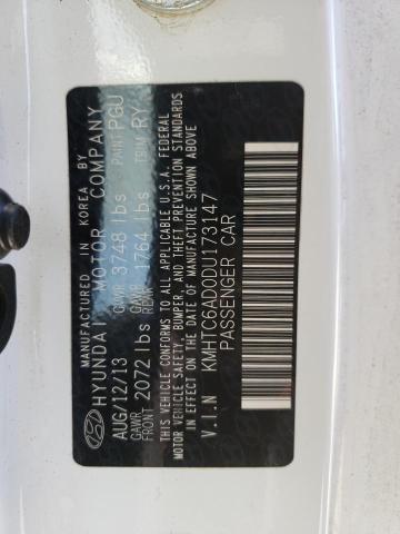 Photo 10 from auction – 2013 HYUNDAI VELOSTER with VIN KMHTC6AD0DU173147