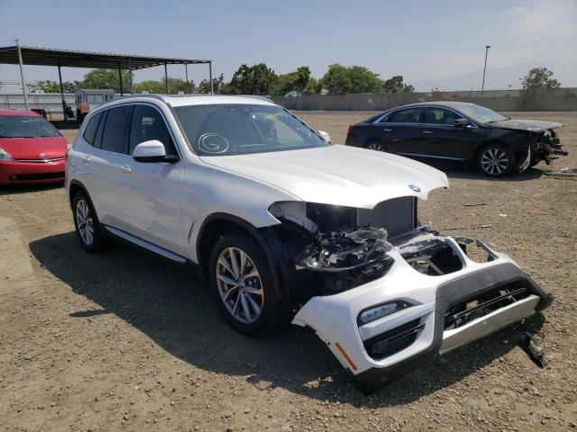 BMW X3 SDRIVE3 2019 with VIN 5UXTR7C50KLE97704 - Photo from auction