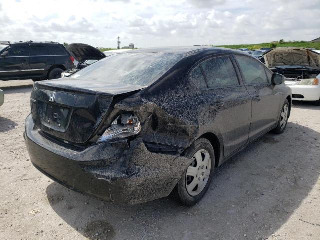 Photo 4 from auction – 2012 HONDA CIVIC LX with VIN 19XFB2F50CE070113