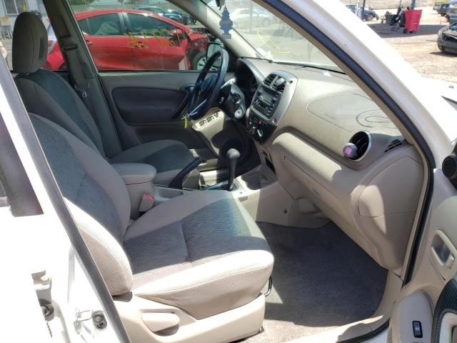 Photo 5 from auction – 2001 TOYOTA RAV4 with VIN JTEHH20V910050055