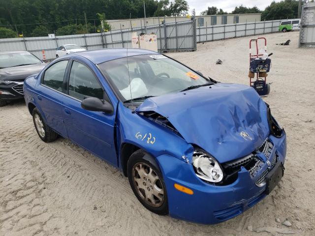 Фото 1 с аукциона – 2005 DODGE NEON SXT с VIN 1B3ES56C05D158998