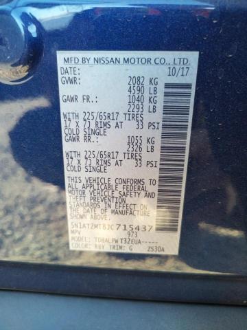 Photo 10 from auction – 2018 NISSAN ROGUE S with VIN 5N1AT2MT8JC715437