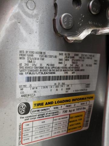 Photo 10 from auction – 2020 FORD EXPEDITION with VIN 1FMJU1JT3LEA16896