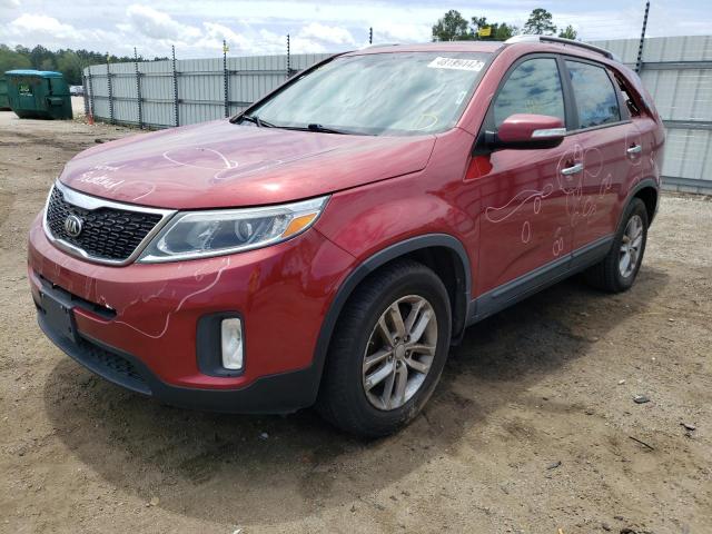 Photo 2 from auction – 2015 KIA SORENTO LX with VIN 5XYKT4A60FG643283