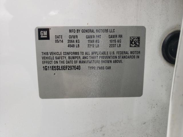 Zdjęcie 10 z aukcji – 2014 CHEVROLET MALIBU 2LT z VIN 1G11E5SL6EF297640