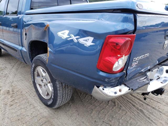 Photo 9 from auction – 2005 DODGE DAKOTA QUA with VIN 1D7HW48N95S339155