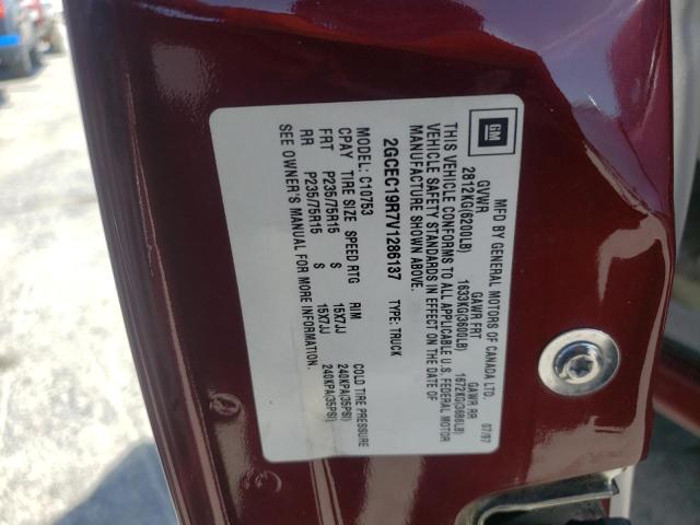 Foto 10 de la subasta – 1997 CHEVROLET GMT-400 C1 con VIN 2GCEC19R7V1286137