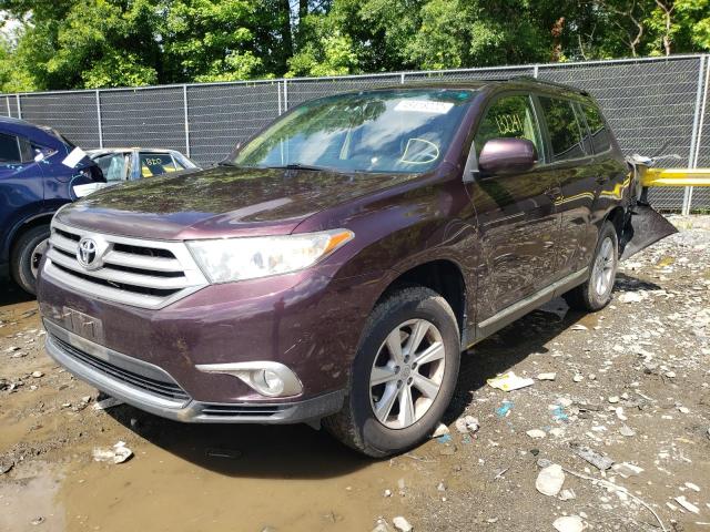 Photo 2 from auction – 2013 TOYOTA HIGHLANDER with VIN 5TDBK3EH7DS196587