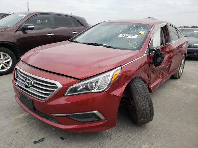 Photo 2 from auction – 2016 HYUNDAI SONATA SE with VIN 5NPE24AF7GH357604