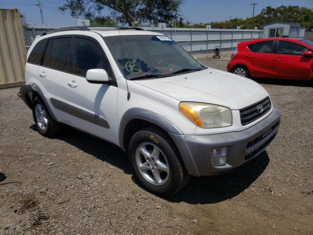 TOYOTA RAV4 2001 with VIN JTEHH20V910050055 - Photo from auction