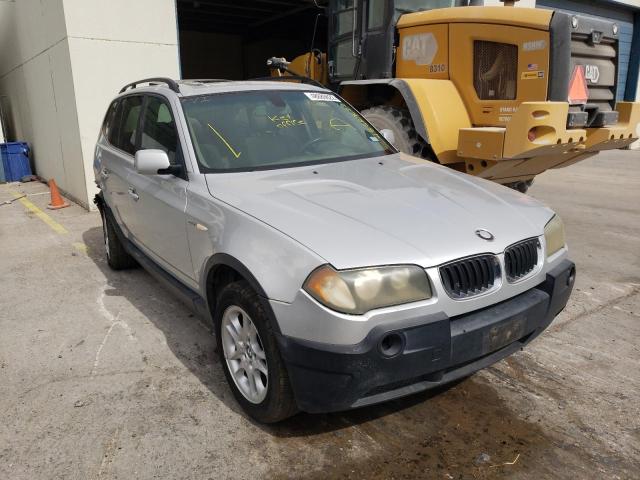 BMW X3 2.5I 2005 with VIN WBXPA73465WC46385 - Photo from auction