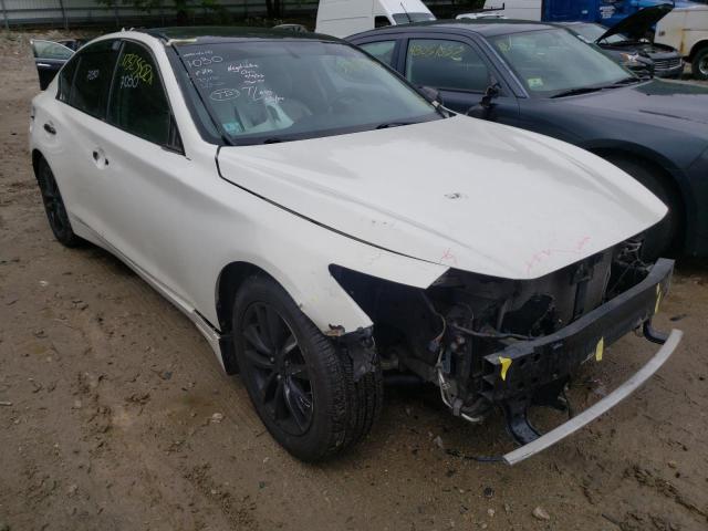 INFINITI Q50 BASE 2014 with VIN JN1BV7AR4EM704205 - Photo from auction
