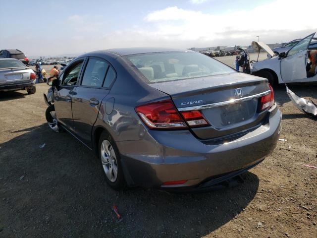 Photo 3 from auction – 2013 HONDA CIVIC LX with VIN 19XFB2F53DE210978