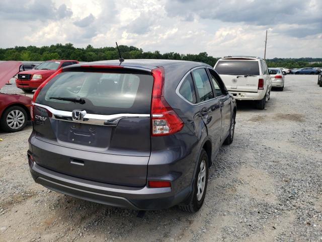 Photo 4 from auction – 2016 HONDA CR-V LX with VIN 2HKRM3H31GH543849