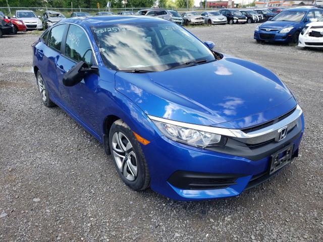 HONDA CIVIC LX 2016 with VIN 2HGFC2F54GH035891 - Photo from auction