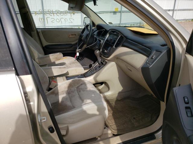 Photo 5 from auction – 2002 TOYOTA HIGHLANDER with VIN JTEGF21A320049076