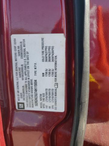 Photo 10 from auction – 2004 HUMMER H2 with VIN 5GRGN23U74H115694