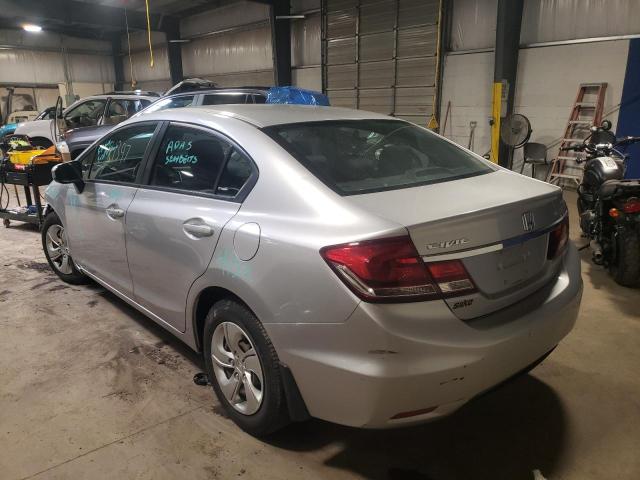 Photo 3 from auction – 2015 HONDA CIVIC LX with VIN 19XFB2F59FE267558