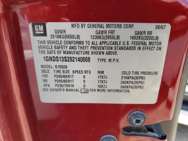 Photo 10 from auction – 2008 CHEVROLET TRAILBLAZE with VIN 1GNDS13S282140668