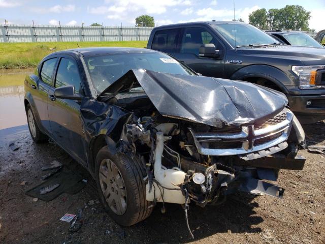DODGE AVENGER SE 2012 with VIN 1C3CDZAB5CN132429 - Photo from auction