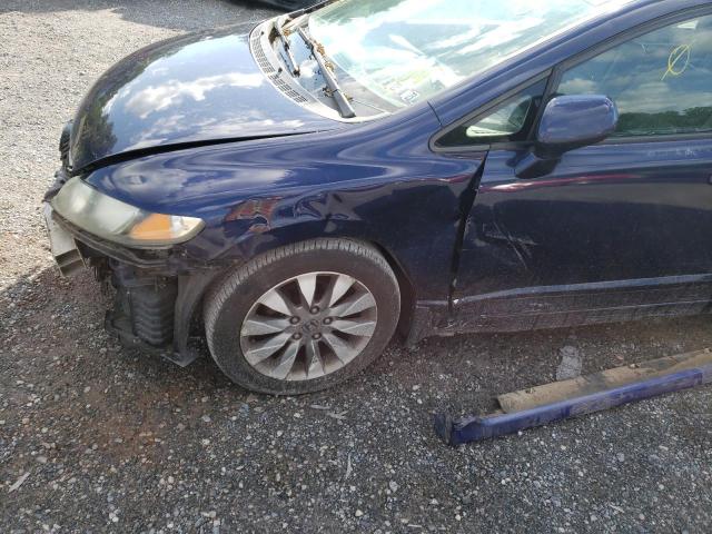 Photo 9 from auction – 2009 HONDA CIVIC EX with VIN 2HGFA16879H504081