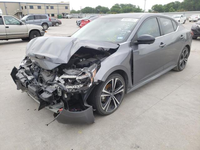 Photo 2 from auction – 2021 NISSAN SENTRA SR with VIN 3N1AB8DV6MY246584