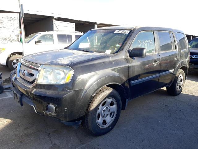 Photo 2 from auction – 2011 HONDA PILOT LX with VIN 5FNYF4H28BB006583
