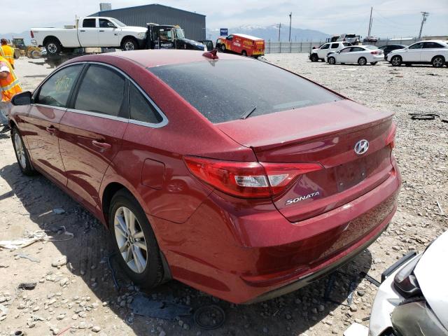 Photo 3 from auction – 2016 HYUNDAI SONATA SE with VIN 5NPE24AF6GH281440