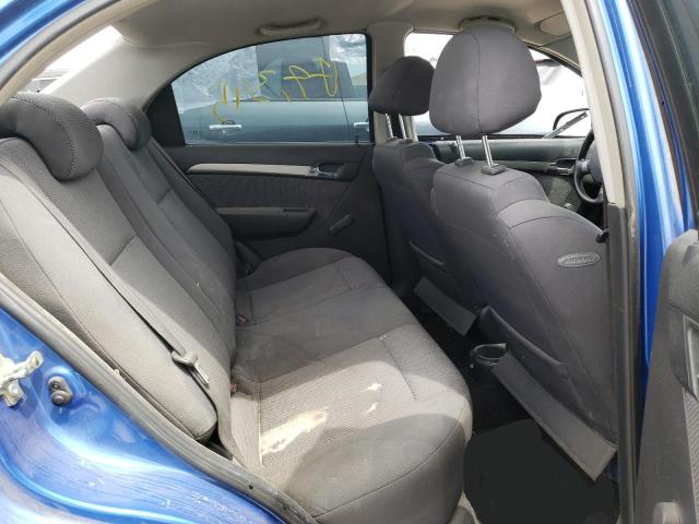 Photo 6 from auction – 2007 CHEVROLET AVEO BASE with VIN KL1TD566X7B157728