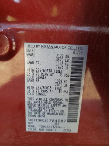 Photo 10 from auction – 2014 NISSAN ROGUE S with VIN 5N1AT2MV1EC784087