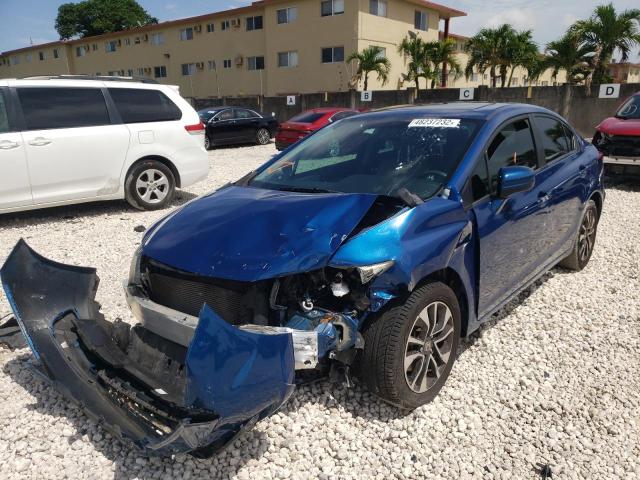 Photo 2 from auction – 2015 HONDA CIVIC EX with VIN 19XFB2F82FE031179