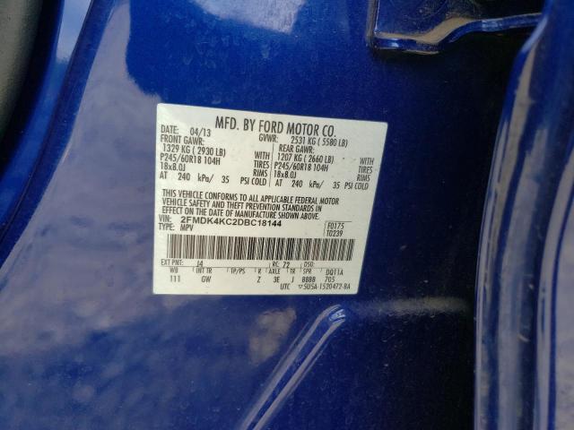 Photo 10 from auction – 2013 FORD EDGE LIMIT with VIN 2FMDK4KC2DBC18144