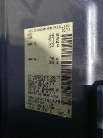 Photo 10 from auction – 2011 NISSAN ALTIMA BAS with VIN 1N4AL2AP5BC181428