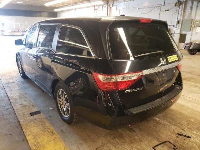 Photo 3 from auction – 2012 HONDA ODYSSEY EX with VIN 5FNRL5H61CB010353