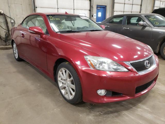 LEXUS IS 250 2010 with VIN JTHFF2C23A2508291 - Photo from auction
