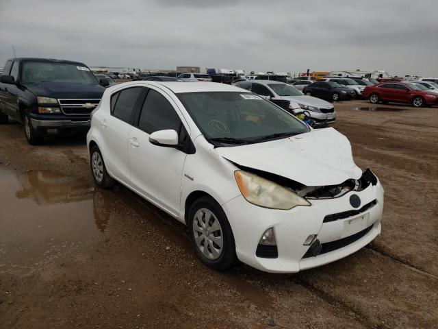 TOYOTA PRIUS C 2012 with VIN JTDKDTB39C1013723 - Photo from auction