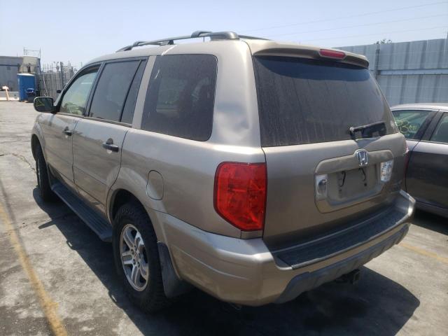 Photo 3 from auction – 2003 HONDA PILOT EXL with VIN 2HKYF18523H555756