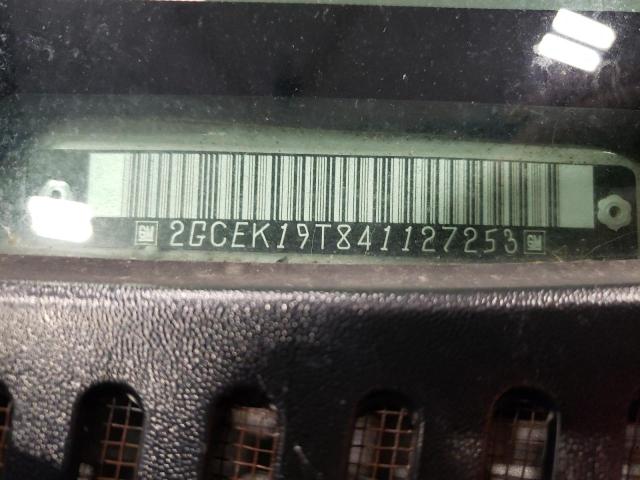 Photo 10 from auction – 2004 CHEVROLET SILVERADO with VIN 2GCEK19T841127253