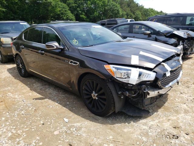 KIA K900 2015 with VIN KNALW4D48F6018765 - Photo from auction