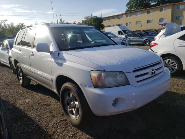 TOYOTA HIGHLANDER 2006 with VIN JTEGD21A560153175 - Photo from auction