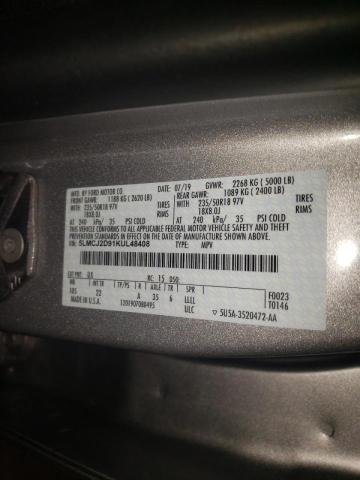 Photo 10 from auction – 2019 LINCOLN MKC SELECT with VIN 5LMCJ2D91KUL48408