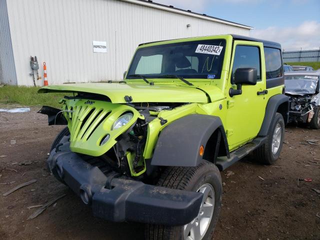 Photo 2 from auction – 2017 JEEP WRANGLER S with VIN 1C4AJWAG3HL529694