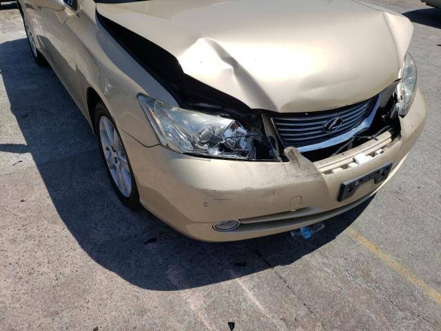 Photo 9 from auction – 2007 LEXUS ES 350 with VIN JTHBJ46G872123432