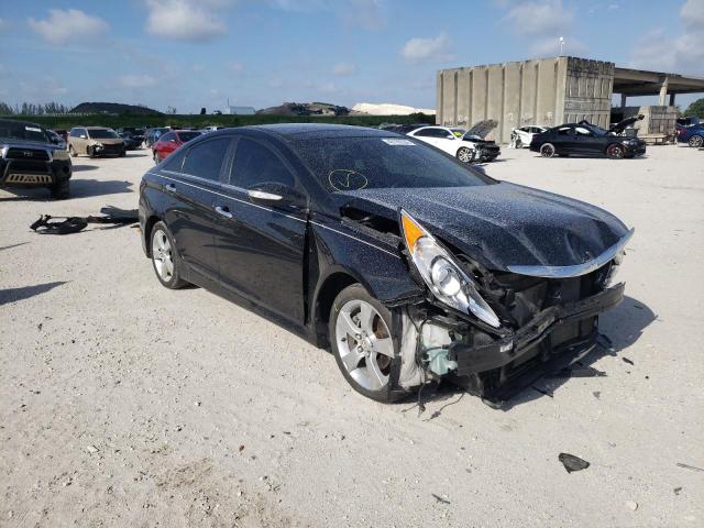 HYUNDAI SONATA SE 2014 with VIN 5NPEC4AC6EH889989 - Photo from auction