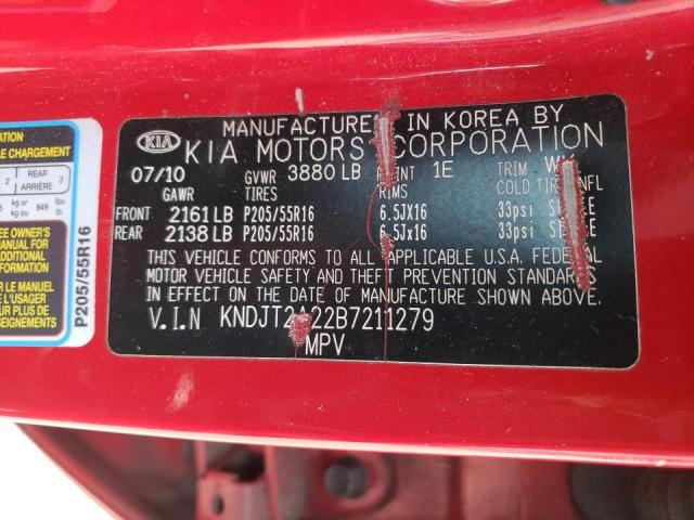صورة رقم 10 من المزاد - 2011 KIA SOUL مع VIN KNDJT2A22B7211279