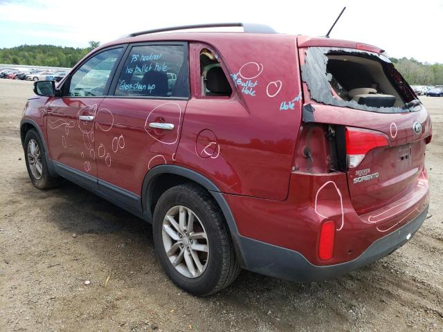 Photo 3 from auction – 2015 KIA SORENTO LX with VIN 5XYKT4A60FG643283